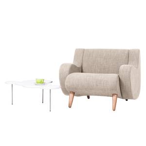 Fauteuil Wimbledon Tissu Frea : Beige clair