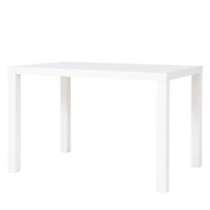 Table Pamati Blanc brillant - 120 x 80 cm