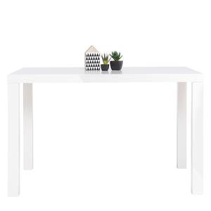 Table Pamati Blanc brillant - 120 x 80 cm