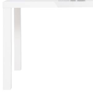Table Pamati Blanc brillant - 120 x 80 cm