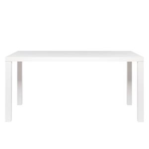 Table Pamati Blanc brillant - 160 x 80 cm