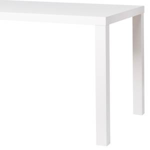 Eettafel Pamati Hoogglans wit - 160x80cm