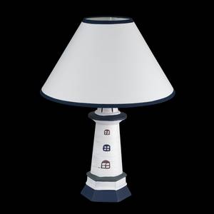 Lampe Baltic II Tissu mélangé / Céramique - 1 ampoule