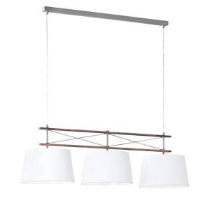 Hanglamp Xiamen III geweven stof/ijzer - 3 lichtbronnen