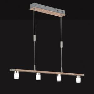 LED-hanglamp Forrest plexiglas/ijzer - 4 lichtbronnen - Breedte: 83 cm