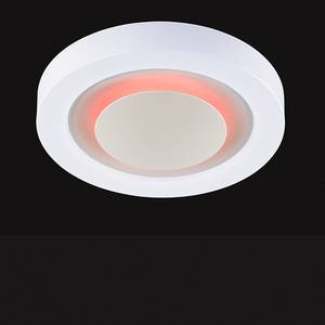 Plafonnier LED Fire Plexiglas / Fer - 1 ampoule - Diamètre : 47 cm