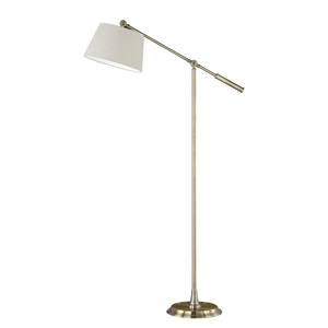 Staande lamp Brighton Glam II geweven stof/ijzer - 1 lichtbron