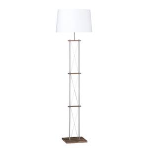 Lampadaire Xiamen I Tissu / Fer - 2 ampoules