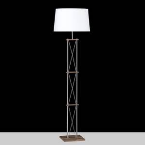 Lampadaire Xiamen I Tissu / Fer - 2 ampoules