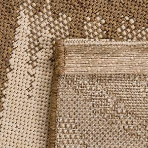 Tappeto a tessuto piatto Loor Intreciato Beige Intrecciato beige 80 x 150 cm