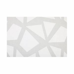 Flächenvorhang Rhombic Weiß - Textil