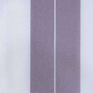 Paroi japonaise STRIPES aubergine Disponible en 2 tailles - 60 x 245 cm