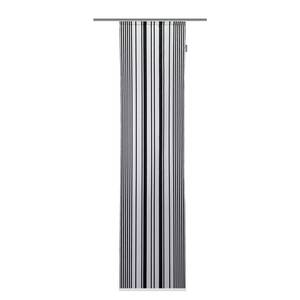 Flächenvorhang T-Graphic Stripes Schwarz - Weiß - Textil - 57 x 245 cm