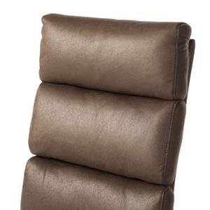 Chaises cantilever Bogus (lot de 2) Imitation cuir - Marron