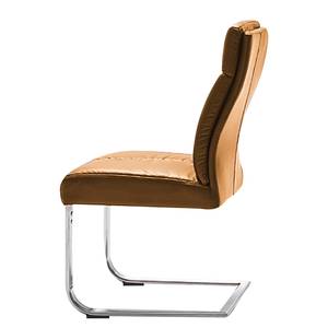 Sledestoelen Stam III (2-delige set) Cognackleurig - Kunstleer