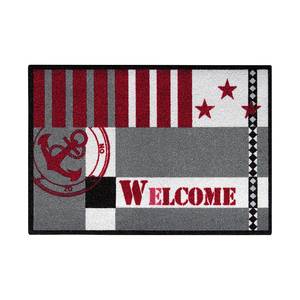 Mat Metropolitan Welcome Marine zwart - 58 x 39 cm