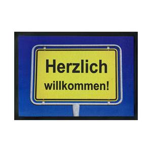 Zerbino Willkommen Giallo/Blu