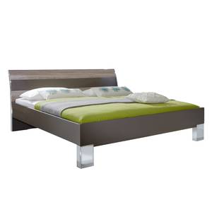 Futonbett Ancona Trüffeleiche Dekor - Havanna / Trüffeleiche Dekor - 140 x 200cm