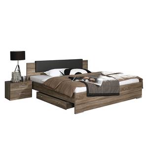 Bed Classic Oak eikenhouten look havanna - 180 x 200cm