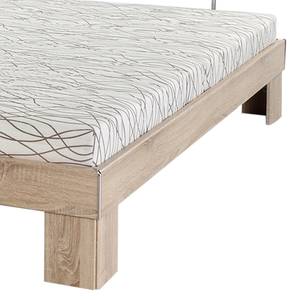 Bed Lennox eikenhouten look