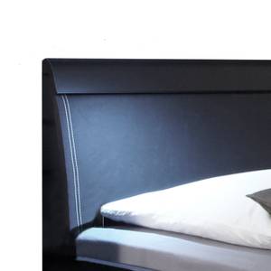 Lit futon Rimini II Noir - 160 x 200cm