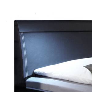 Lit futon Rimini II Noir - 180 x 200cm