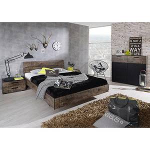 Bett Sumatra Vintage Braun - 140 x 200cm