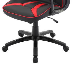 Fauteuil gamer Demen Imitation cuir - Noir / Rouge