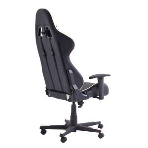 Chaise de bureau DX Racer 6 Imitation cuir / Matière synthétique - Noir / Blanc