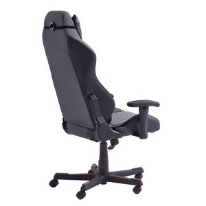 Chaise de bureau DX Racer 7 Tissu / Matière synthétique - Gris / Noir