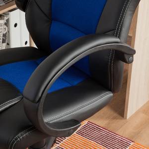 Gaming Chair Livaro Kunstleder / Mesh - Schwarz / Blau