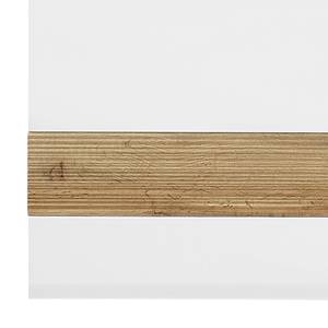 Panneau portemanteau Horda Blanc mat / Chêne - Largeur : 84 cm
