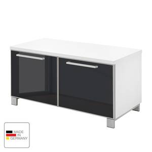 Banc de vestibule Alavere Anthracite / Blanc