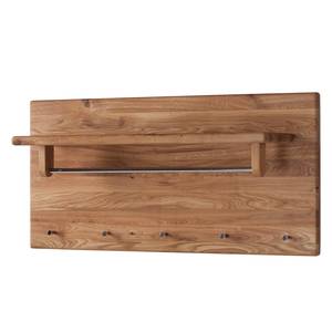 Wandgarderobe Anamur massief wild eikenhout - Eik - Breedte: 100 cm