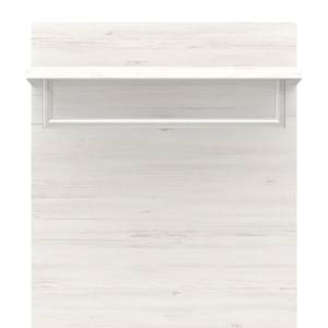 Garderobepaneel Calvi Witte pijnboomhouten look/Navarra eikenhoutkleurig - 54 x 192 cm
