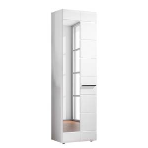 Armoire de vestibule Looma Blanc Avec miroir