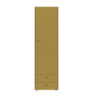 Armoire de vestibule Monteo Jaune olive - Largeur : 55 cm