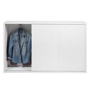 Armoire de vestibule Stiva Blanc - Largeur : 160 cm