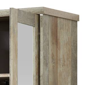 Armoire de vestibule Tapara I Marron / Gris