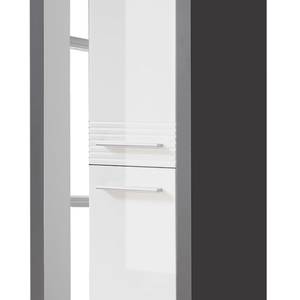 Ensemble de vestibule Bettna Blanc brillant / Anthracite