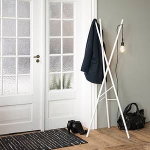 Porte-manteaux Barrie Noir mat - Blanc mat