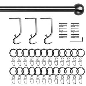 Gardinenstange Kolzin I (1-läufig) Metall - Silber