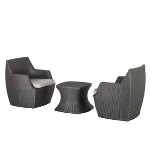 Ensemble de fauteuils Paradise Lounge Usage en extérieur - Gris (3 éléments)