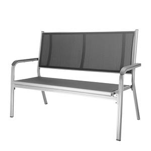 Banc de jardin Basic Plus Argenté/ Anthracite