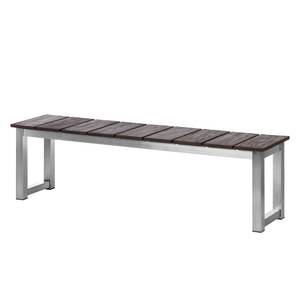 Banc de jardin Teakline Premium III Teck massif / Acier inoxydable