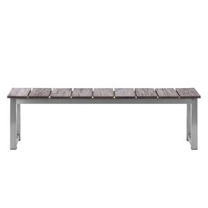 Banc de jardin Teakline Premium III Teck massif / Acier inoxydable