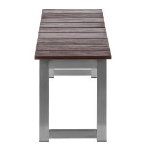 Banc de jardin Teakline Premium III Teck massif / Acier inoxydable