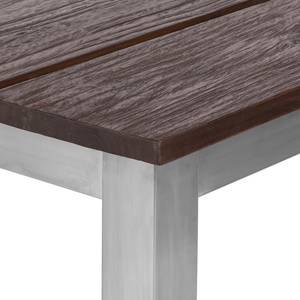 Banc de jardin Teakline Premium III Teck massif / Acier inoxydable