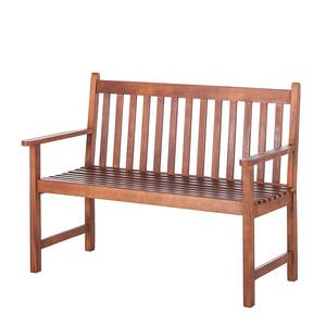 Banc de jardin Euka Nature I Bois massif - Marron