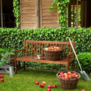 Banc de jardin Euka Nature I Bois massif - Marron